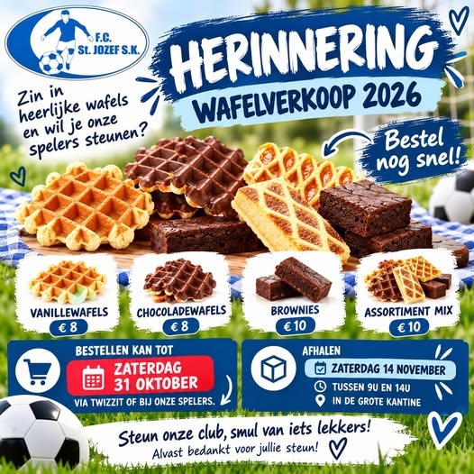 wafelverkoop